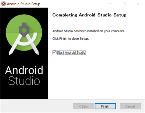 Completing Android Studio Setup