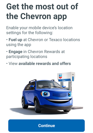 Get the most out of the Chevron app