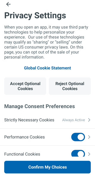 Privacy Settings
