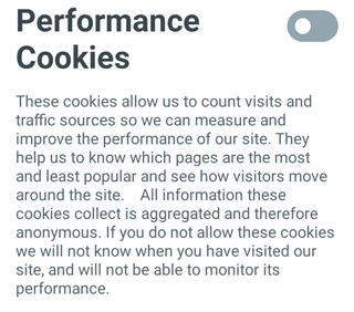 Performance Cookies