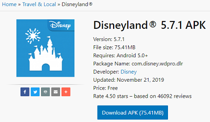Disneyland 5.7.1 APK