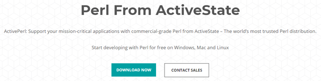 Perl from ActiveState